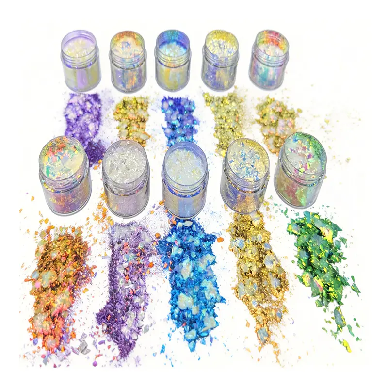 High-Chroma Transparent Chameleon Pigments ສໍາລັບການຄຼີມຜີວປາກເງົາງາມ